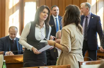 Sesja sejmiku województwa, 17 lutego 2025, fot. Szymon Zdziebło/tarantoga dla UMWKP