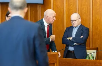 Sesja sejmiku województwa, 17 lutego 2025, fot. Szymon Zdziebło/tarantoga dla UMWKP