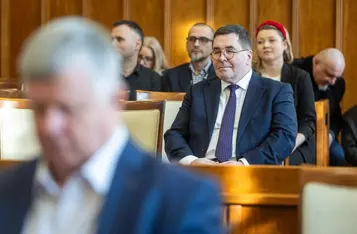 Sesja sejmiku województwa, 17 lutego 2025, fot. Szymon Zdziebło/tarantoga dla UMWKP