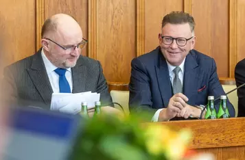 Sesja sejmiku województwa, 17 lutego 2025, fot. Szymon Zdziebło/tarantoga dla UMWKP