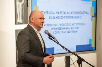 Wręczenie stypendiów artystycznych, fot. Andrzej Goiński/UMWKP