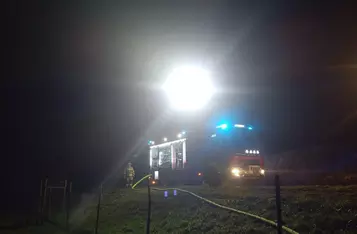 Trwa czarna seria pożarów na działkach w Chełmnie/ Fot. OSP Chełmno