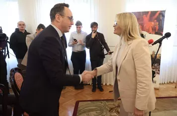 Podpisanie umowy, Urząd Miejski w Ciechocinku, 21 marca 2025, fot. Mikołaj Kuras dla UMWKP