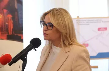 Podpisanie umowy, Urząd Miejski w Ciechocinku, 21 marca 2025, fot. Mikołaj Kuras dla UMWKP