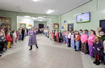 Pierwszy Dzień Wiosny w Sp nr 4 w Świeciu/ fot. EŻ