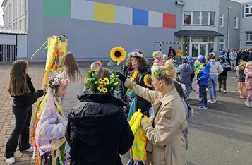 Pierwszy Dzień Wiosny w Sp nr 4 w Świeciu/ fot. EŻ