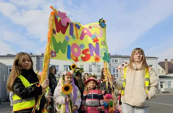 Pierwszy Dzień Wiosny w Sp nr 4 w Świeciu/ fot. EŻ