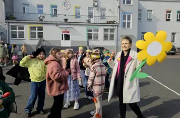 Pierwszy Dzień Wiosny w Sp nr 4 w Świeciu/ fot. EŻ