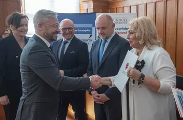 Ceremonia przekazania umów FEdKP, Urząd Marszałkowski, 4 kwietnia 2025, fot. Mikołaj Kuras dla UMWKP