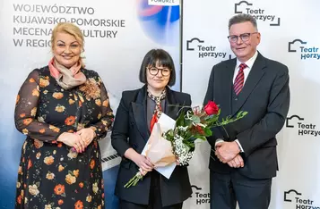 Gala wręczenia nagród z okazji Międzynarodowego Dnia Teatru, fot. Szymon Zdziebło/tarantoga.pl dla UMWKP