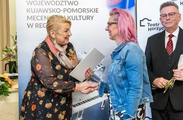Gala wręczenia nagród z okazji Międzynarodowego Dnia Teatru, fot. Szymon Zdziebło/tarantoga.pl dla UMWKP