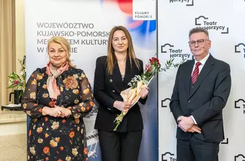 Gala wręczenia nagród z okazji Międzynarodowego Dnia Teatru, fot. Szymon Zdziebło/tarantoga.pl dla UMWKP