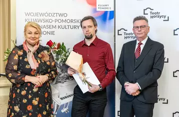 Gala wręczenia nagród z okazji Międzynarodowego Dnia Teatru, fot. Szymon Zdziebło/tarantoga.pl dla UMWKP