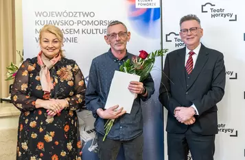 Gala wręczenia nagród z okazji Międzynarodowego Dnia Teatru, fot. Szymon Zdziebło/tarantoga.pl dla UMWKP