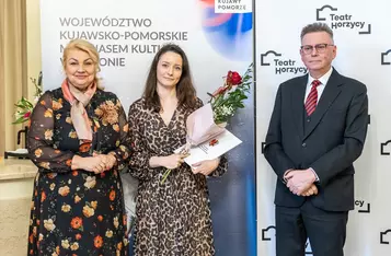 Gala wręczenia nagród z okazji Międzynarodowego Dnia Teatru, fot. Szymon Zdziebło/tarantoga.pl dla UMWKP