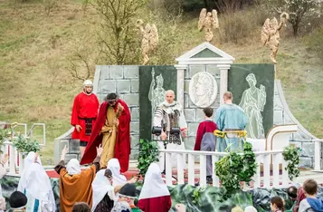 Misterium Męki Pańskiej w Dolinie Śmierci, fot. Tomasz Czachorowski/eventphoto.com.pl dla UMWKP