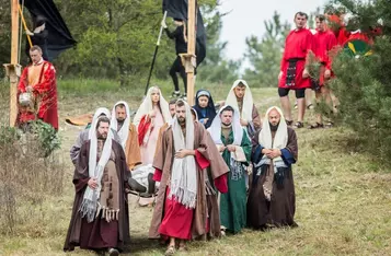 Misterium Męki Pańskiej w Dolinie Śmierci, fot. Tomasz Czachorowski/eventphoto.com.pl dla UMWKP
