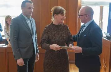 Umowy FEdKP, 16 kwietnia 2025, fot. Mikołaj Kuras dla UMWKP