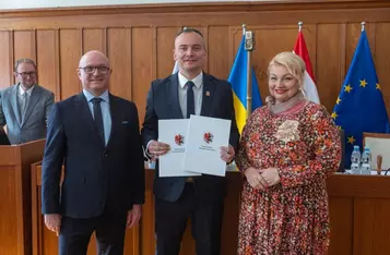 Umowy FEdKP, 16 kwietnia 2025, fot. Mikołaj Kuras dla UMWKP