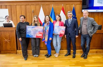 Finał Regionalnego Konkursu Wiedzy o Samorządzie Terytorialnym dla uczniów szkół ponadpodstawowych, fot. Andrzej Goiński/UMWKP