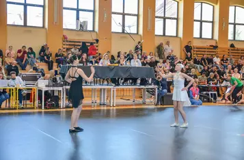 Mażoretki walczyły w Mistrzostwach Polski w Chełmnie/Fot. Pitrex