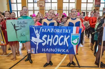 Mażoretki walczyły w Mistrzostwach Polski w Chełmnie/Fot. Pitrex