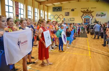 Mażoretki walczyły w Mistrzostwach Polski w Chełmnie/Fot. Pitrex