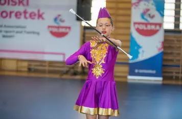 Mażoretki walczyły w Mistrzostwach Polski w Chełmnie/Fot. Pitrex