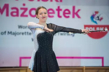 Mażoretki walczyły w Mistrzostwach Polski w Chełmnie/Fot. Pitrex