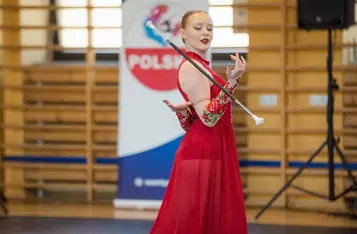 Mażoretki walczyły w Mistrzostwach Polski w Chełmnie/Fot. Pitrex