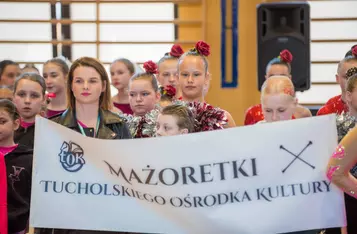 Mażoretki walczyły w Mistrzostwach Polski w Chełmnie/Fot. Pitrex