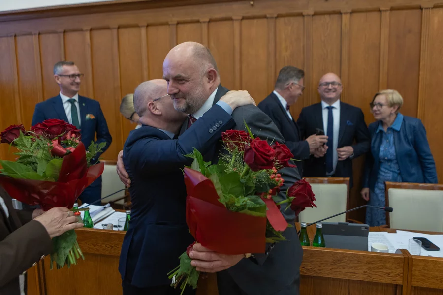 Sesja absolutoryjna sejmiku województwa, 26 maja 2025, fot. Mikołaj Kuras dla UMWKP