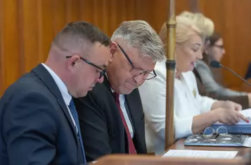 Sesja absolutoryjna sejmiku województwa, 26 maja 2025, fot. Mikołaj Kuras dla UMWKP
