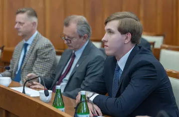 Sesja absolutoryjna sejmiku województwa, 26 maja 2025, fot. Mikołaj Kuras dla UMWKP