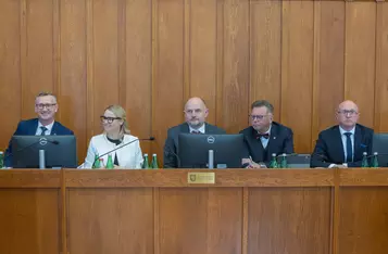 Sesja absolutoryjna sejmiku województwa, 26 maja 2025, fot. Mikołaj Kuras dla UMWKP