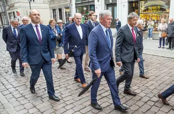 Oficjalne uroczystości z okazji Święta Województwa, Toruń, 9 czerwca 2025 r., fot. Andrzej Goiński/UMWKP