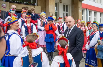 Oficjalne uroczystości z okazji Święta Województwa, Toruń, 9 czerwca 2025 r., fot. Andrzej Goiński/UMWKP