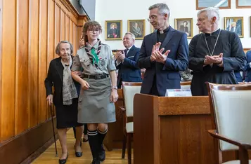 Oficjalne uroczystości z okazji Święta Województwa, Toruń, 9 czerwca 2025 r., fot. Andrzej Goiński/UMWKP