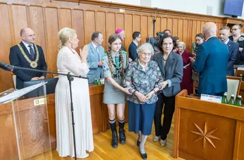 Oficjalne uroczystości z okazji Święta Województwa, Toruń, 9 czerwca 2025 r., fot. Andrzej Goiński/UMWKP