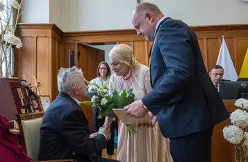 Oficjalne uroczystości z okazji Święta Województwa, Toruń, 9 czerwca 2025 r., fot. Andrzej Goiński/UMWKP