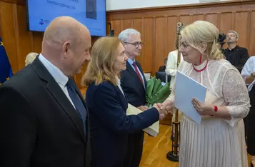 Oficjalne uroczystości z okazji Święta Województwa, Toruń, 9 czerwca 2025 r., fot. Andrzej Goiński/UMWKP