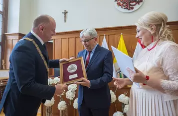 Oficjalne uroczystości z okazji Święta Województwa, Toruń, 9 czerwca 2025 r., fot. Andrzej Goiński/UMWKP