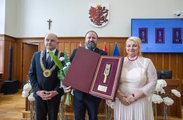 Oficjalne uroczystości z okazji Święta Województwa, Toruń, 9 czerwca 2025 r., fot. Andrzej Goiński/UMWKP