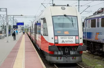 Pierwszy kurs pociągu Latarnik na Hel, fot. Agnieszka Bielecka/Arriva