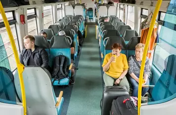 Pierwszy kurs pociągu Latarnik na Hel, fot. Agnieszka Bielecka/Arriva