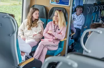 Pierwszy kurs pociągu Latarnik na Hel, fot. Agnieszka Bielecka/Arriva
