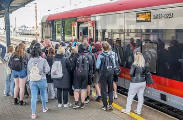 Pierwszy kurs pociągu Latarnik na Hel, fot. Agnieszka Bielecka/Arriva