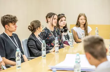 Okrągły Stół Uczniowski, Toruń 2025, fot. Andrzej Goiński/UMWK