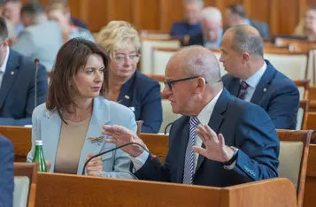 Sesja sejmiku województwa, 23 czerwca 2025, fot. Mikołaj Kuras dla UMWKP