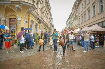 Międzynarodowe Spotkania z Folklorem w Chełmnie to już tradycja/ Fot. PITREX